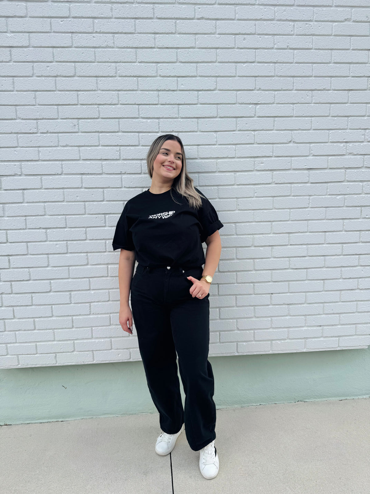 Worship Anyway | Boxy Tee
