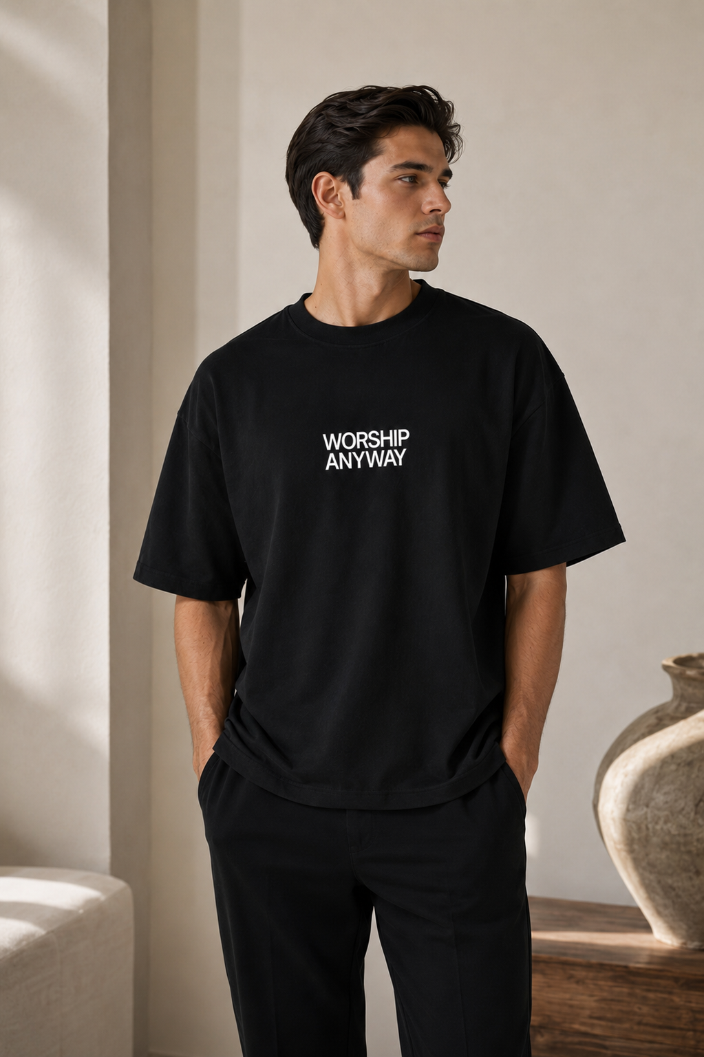 Worship Anyway | Boxy Tee