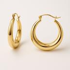 Hoop Tapered Earrings