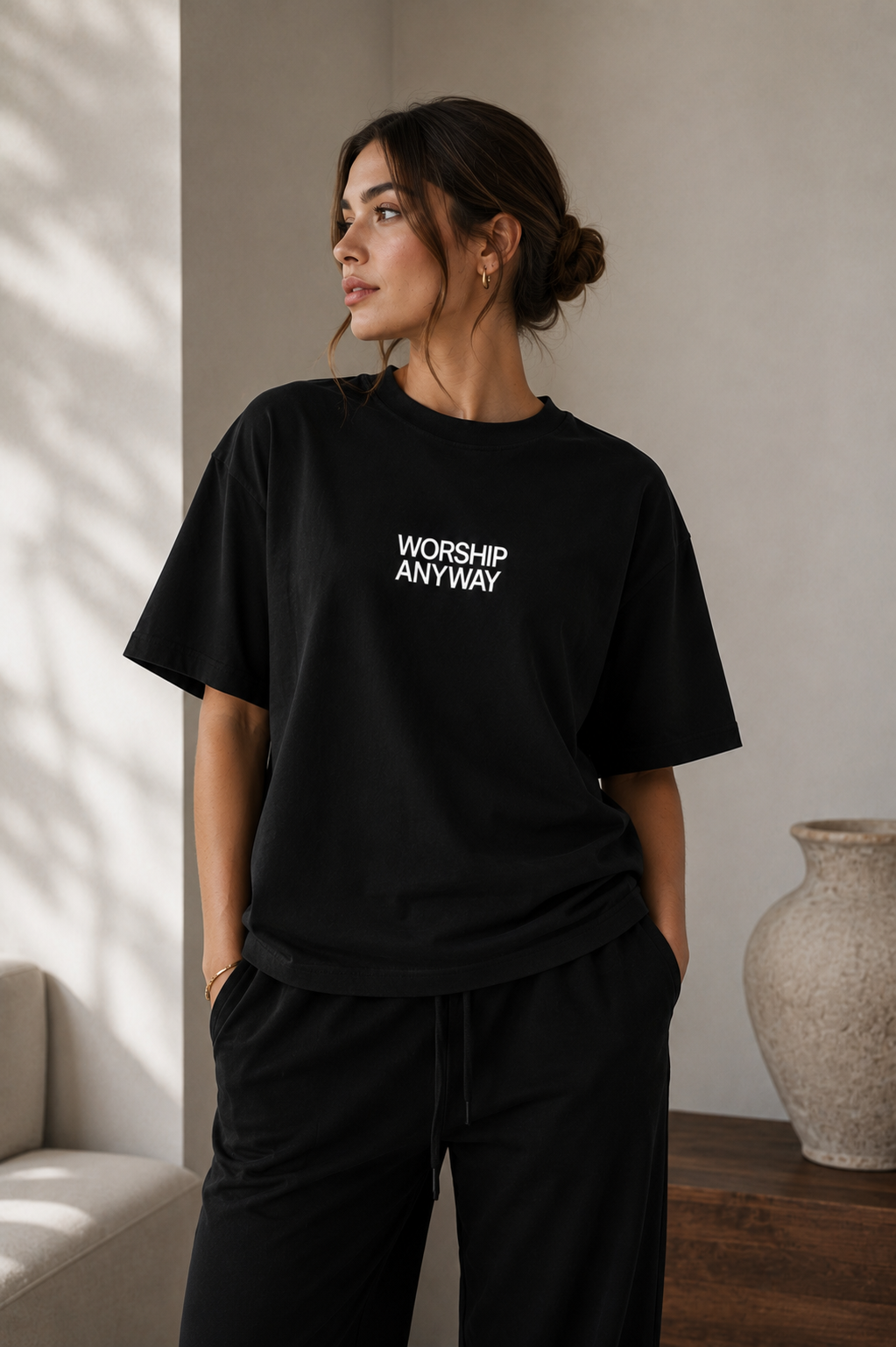 Worship Anyway | Boxy Tee