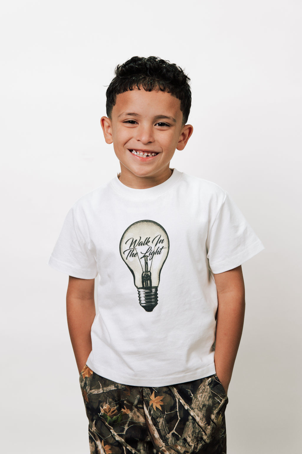 Walk in the Light Set | Kid's Boxy Tee + Premium Shorts
