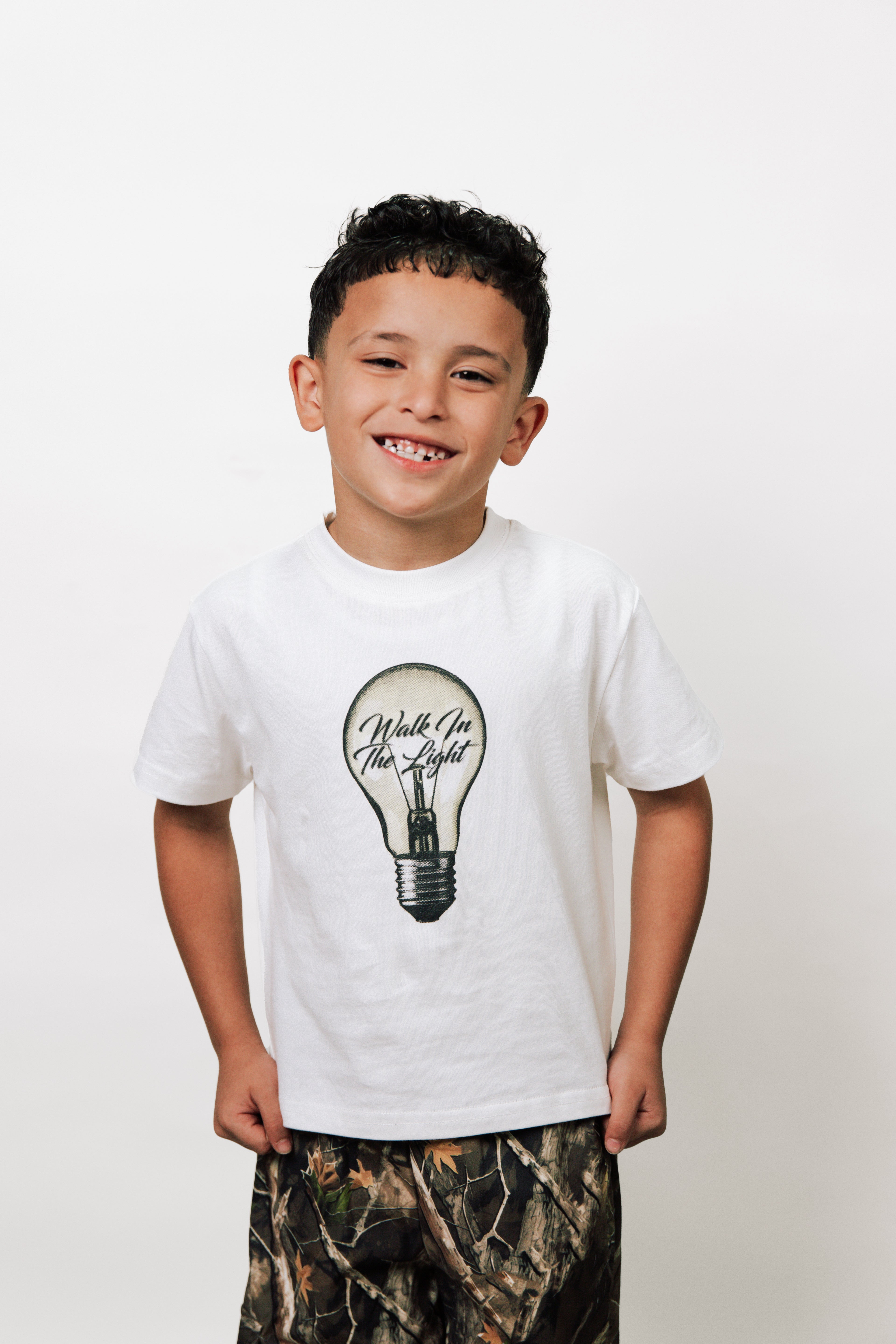 Walk in the Light Set | Kid's Boxy Tee + Premium Shorts