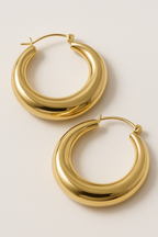 Hoop Tapered Earrings