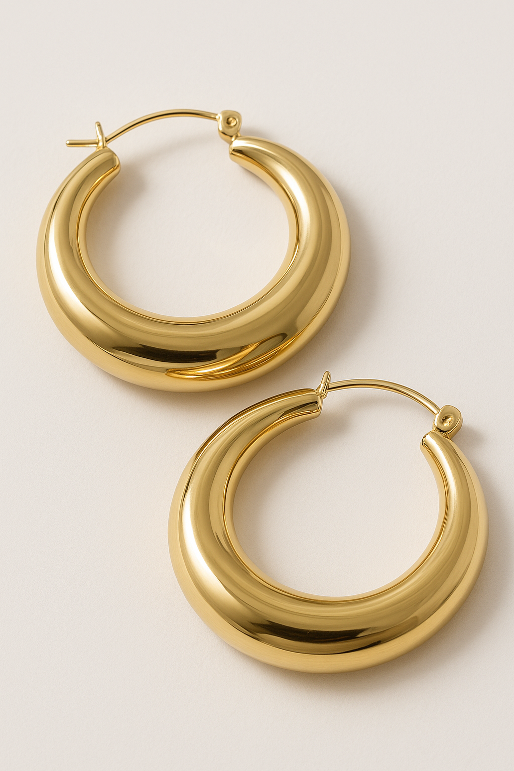 Hoop Tapered Earrings