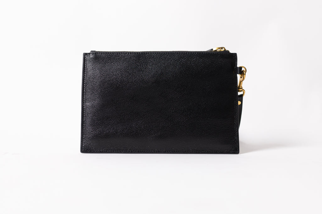 Leather Wristlet-Clutch