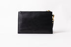 Leather Wristlet-Clutch