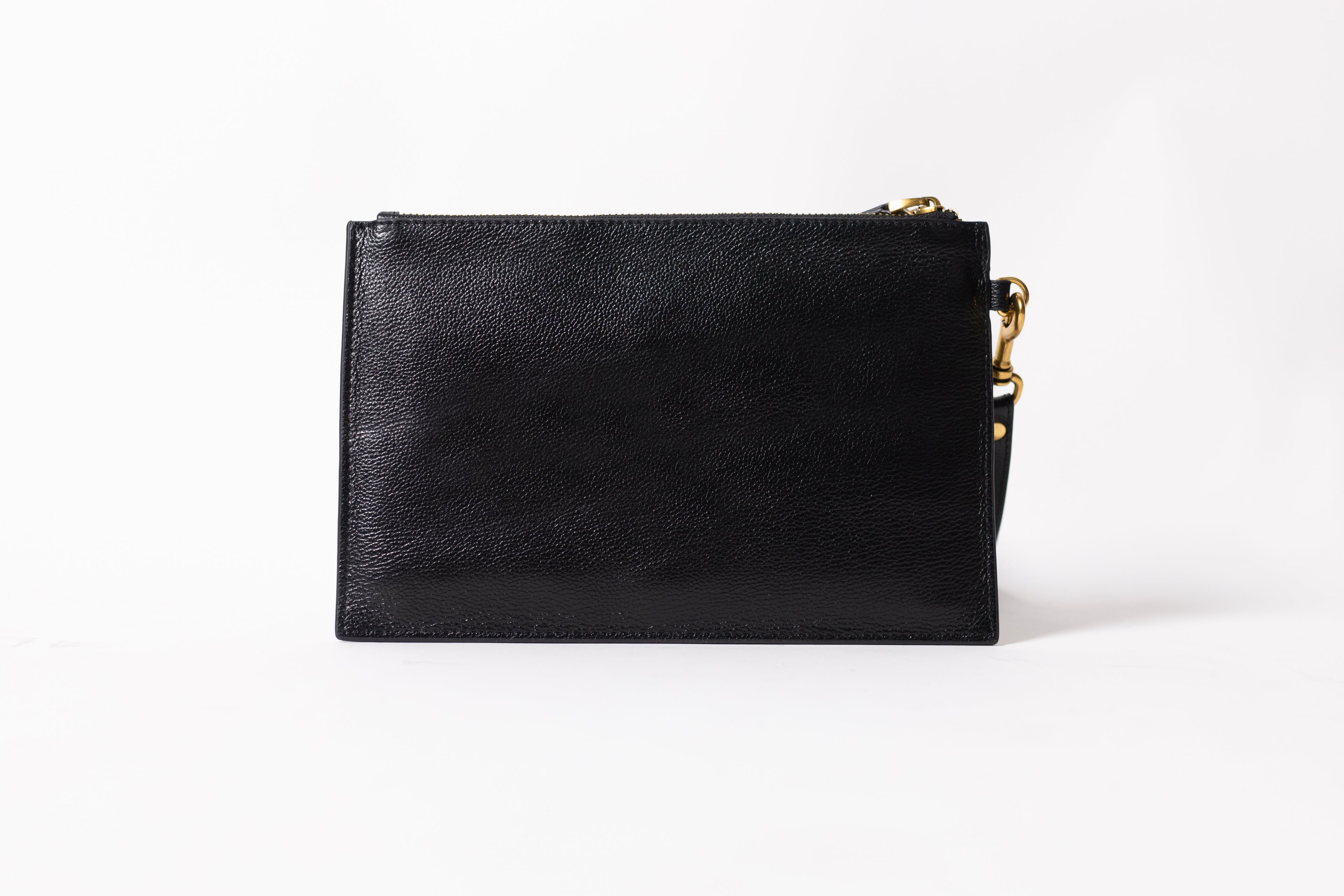 Leather Wristlet-Clutch