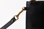 Leather Wristlet-Clutch