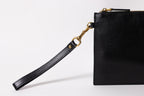 Leather Wristlet-Clutch