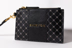 Small Monogram Leather Wristlet