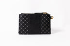 Small Monogram Leather Wristlet