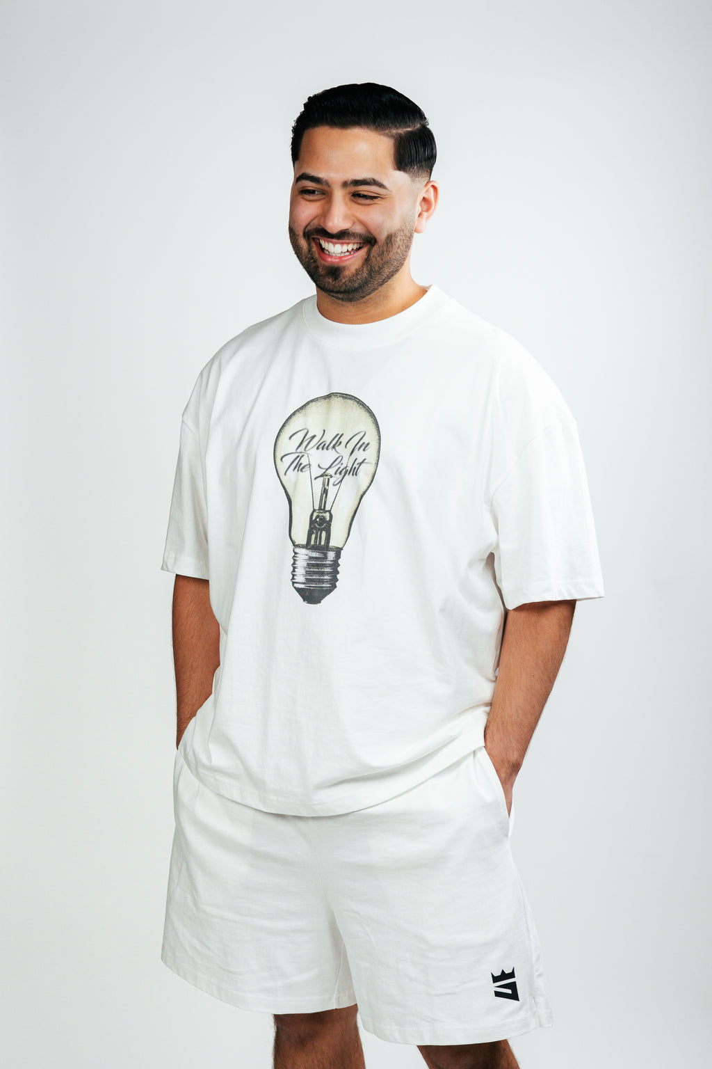 Walk in the Light Set | Boxy Tee + Premium Shorts