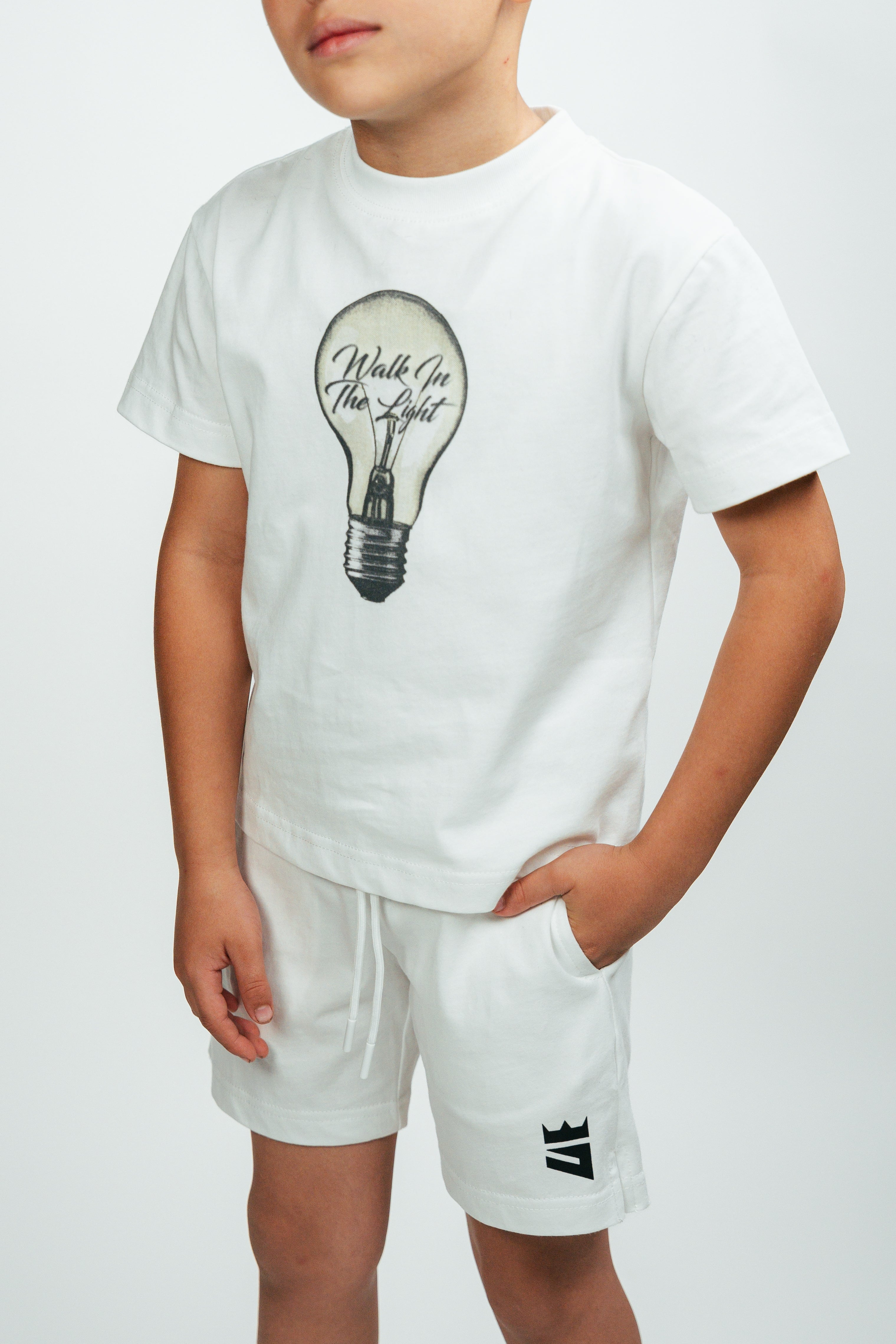 Walk in the Light Set | Kid's Boxy Tee + Premium Shorts