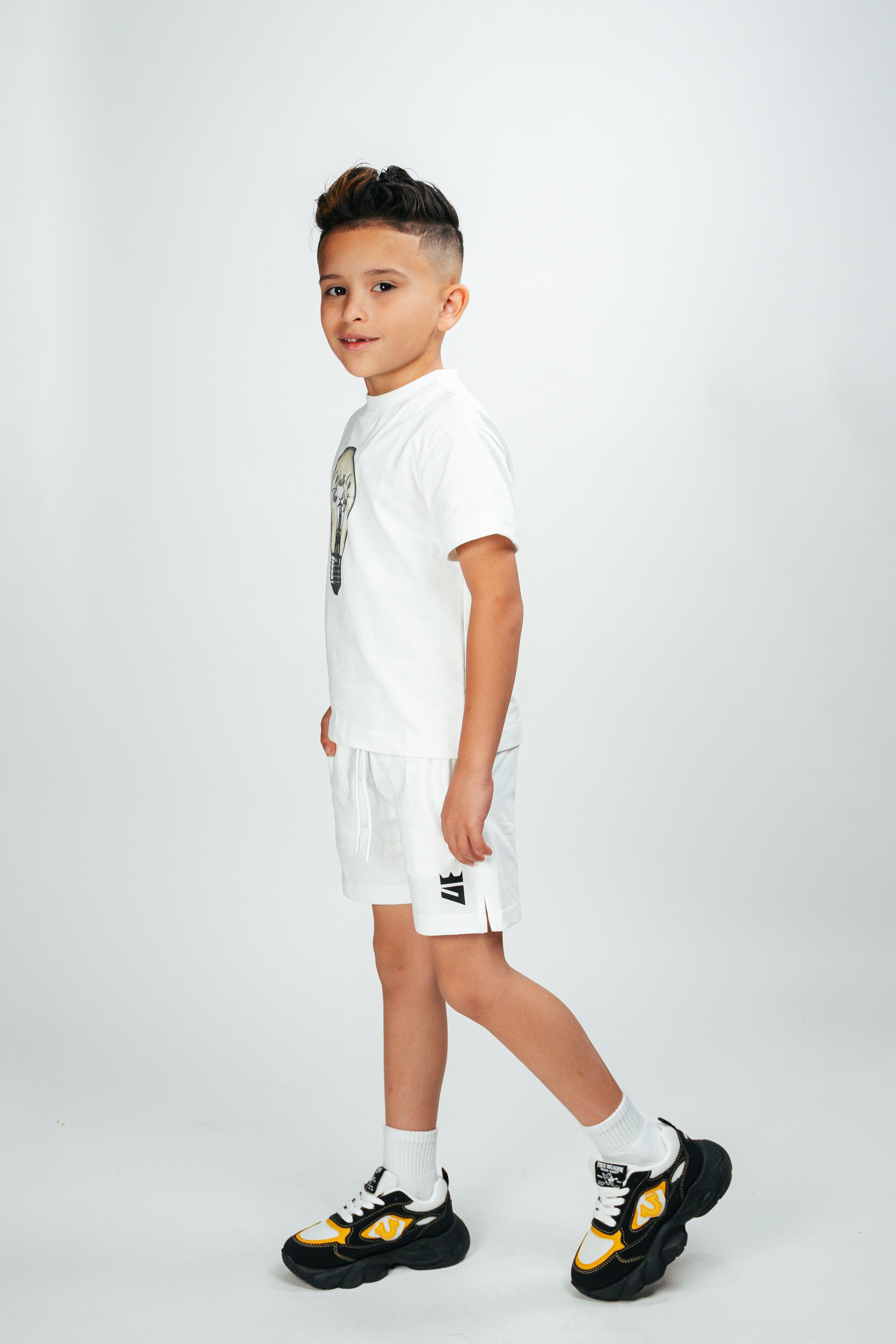 Walk in the Light Set | Kid's Boxy Tee + Premium Shorts