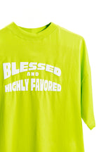 Blessed and Highly Favored (Boxy Tee)
