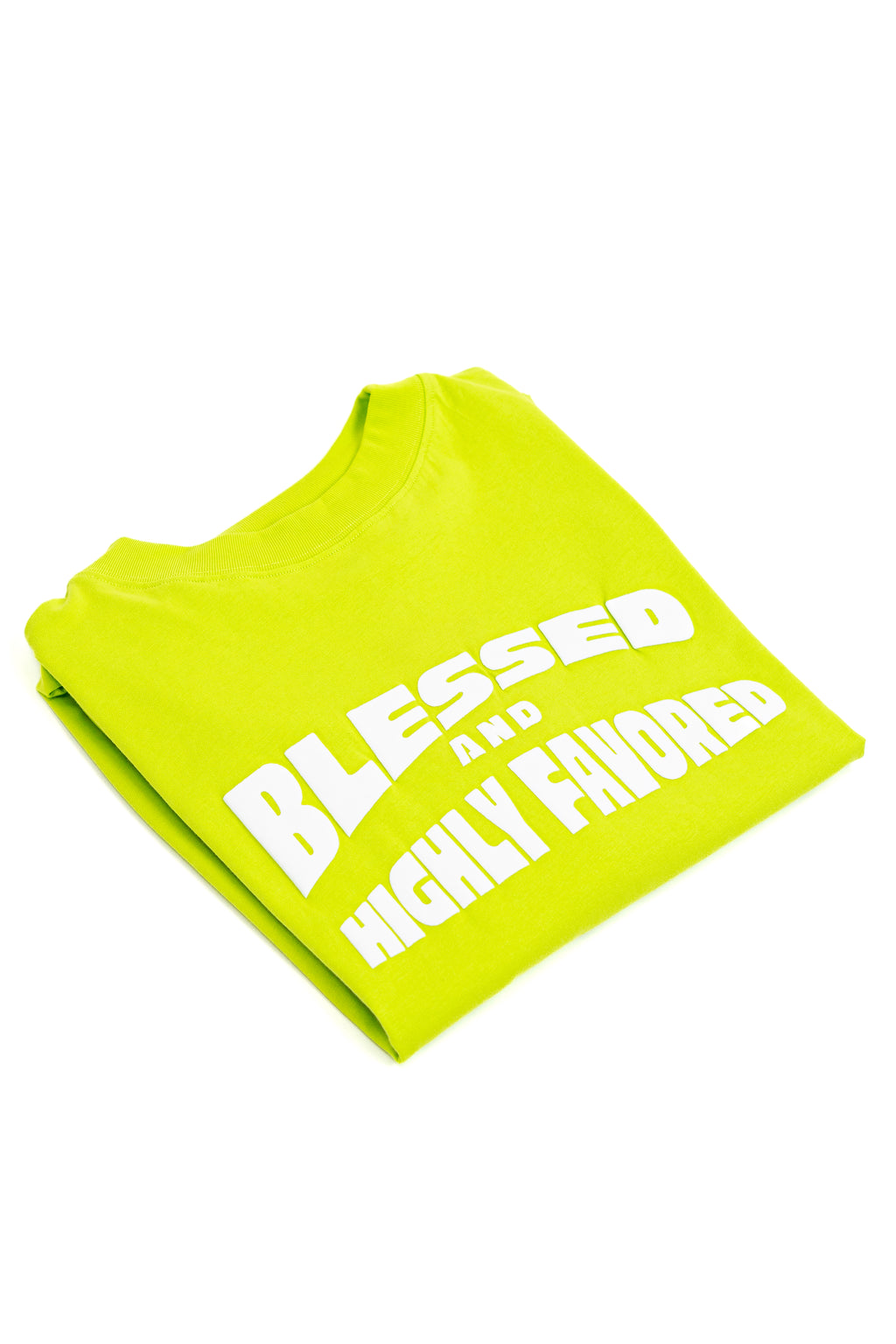 Blessed and Highly Favored (Boxy Tee)