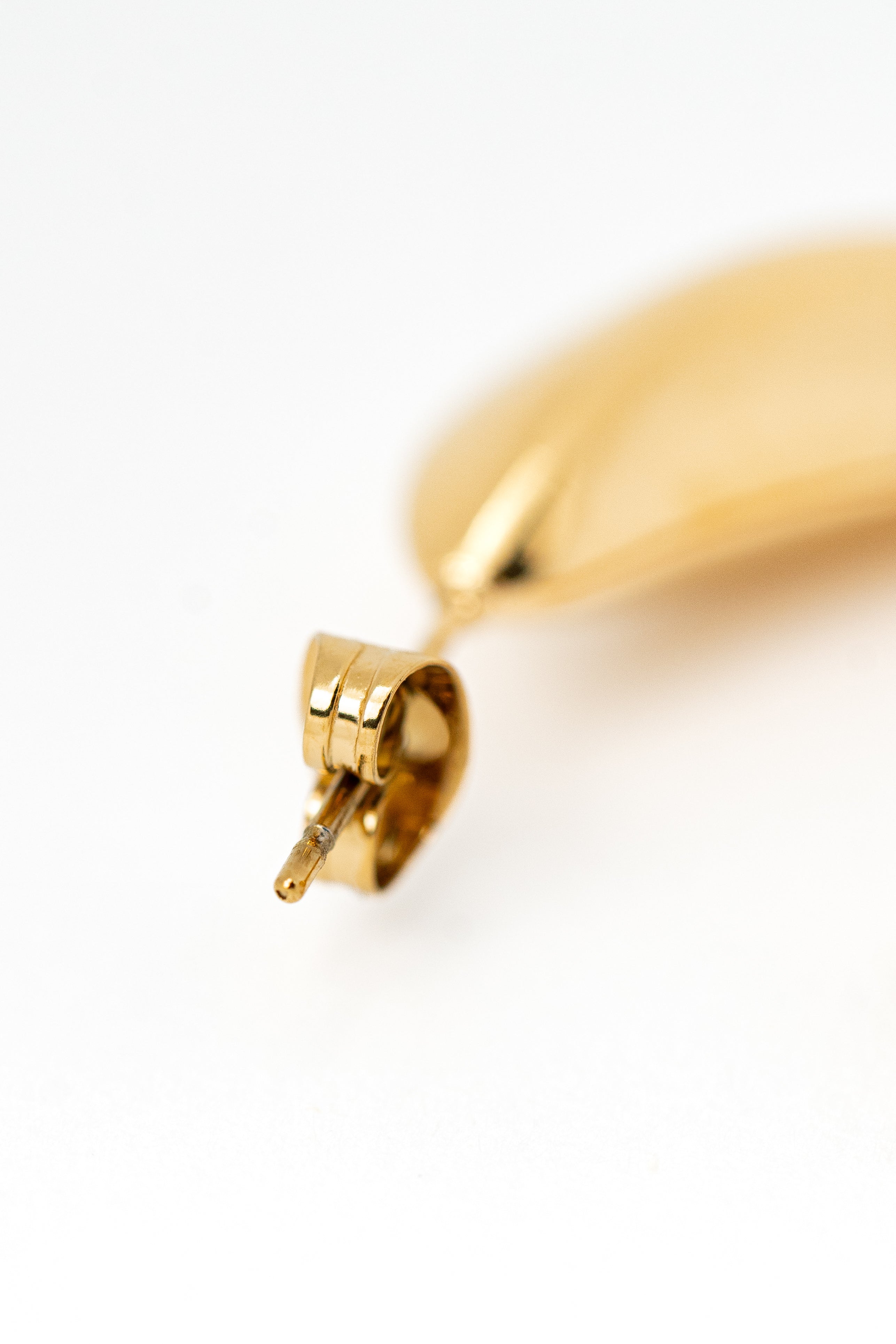 Chunky Tapered Hoop Earrings
